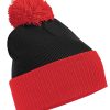 Black/Bright Red