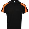 Jet Black/Electric Orange