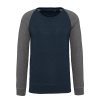 French Navy Heather/Grey Heather