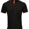 Black/Orange