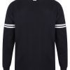 Oxford Navy/White Stripes