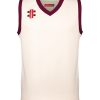 Ivory/Maroon