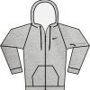 Dark Grey Heather/ Particle Grey/ Black